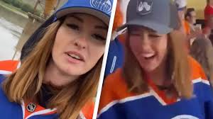 Oilers Fan Flash Not Censored