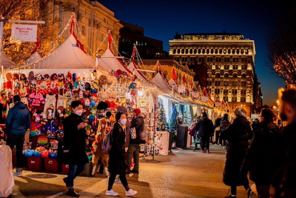 Where is the DC Christmas Market Held?