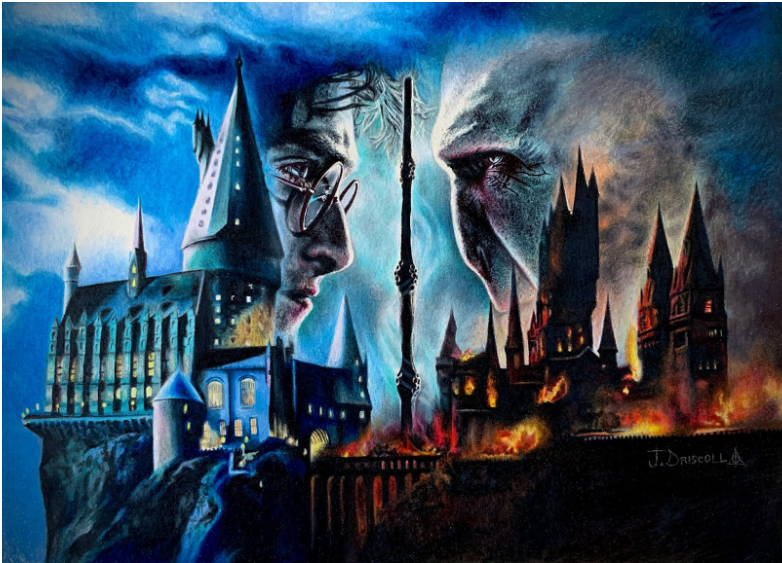 Drawing = Art = Harry Potter